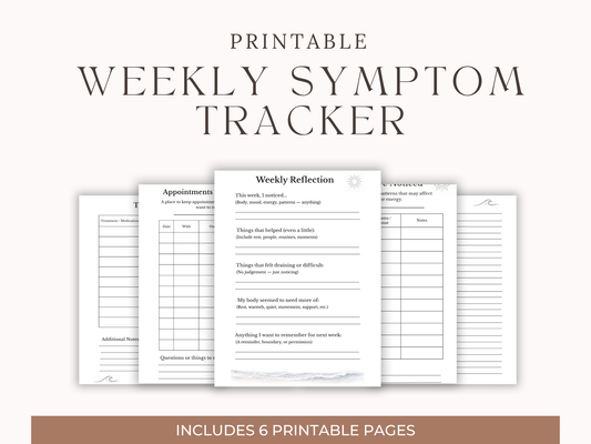 Weekly Health Tracker