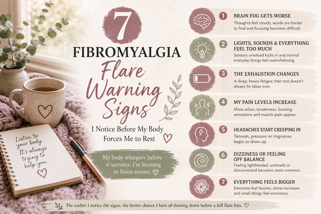 7 Fibromyalgia Flare Warning Signs I Notice Before a Flare