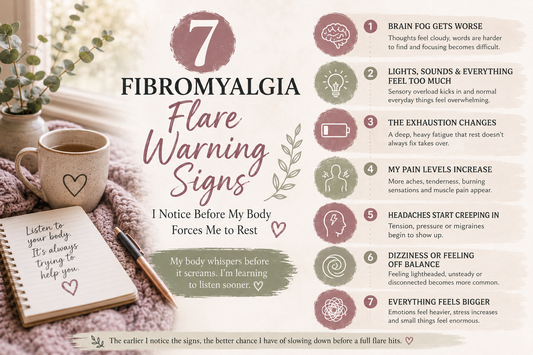 7 Fibromyalgia Flare Warning Signs I Notice Before a Flare