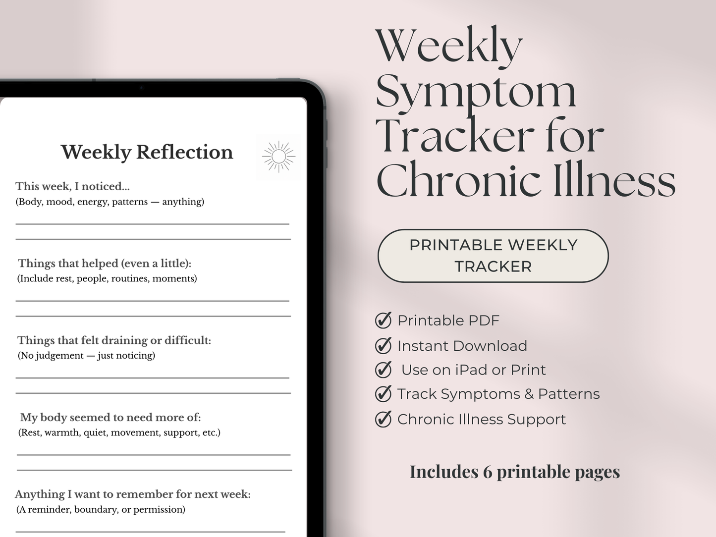 Weekly Health Tracker