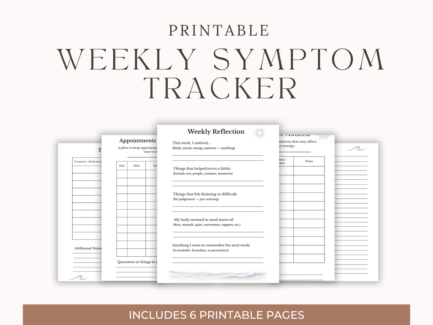 Weekly Health Tracker