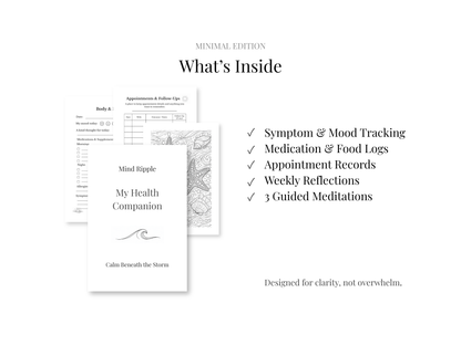 My Health Companion – Minimal Edition (Digital)
