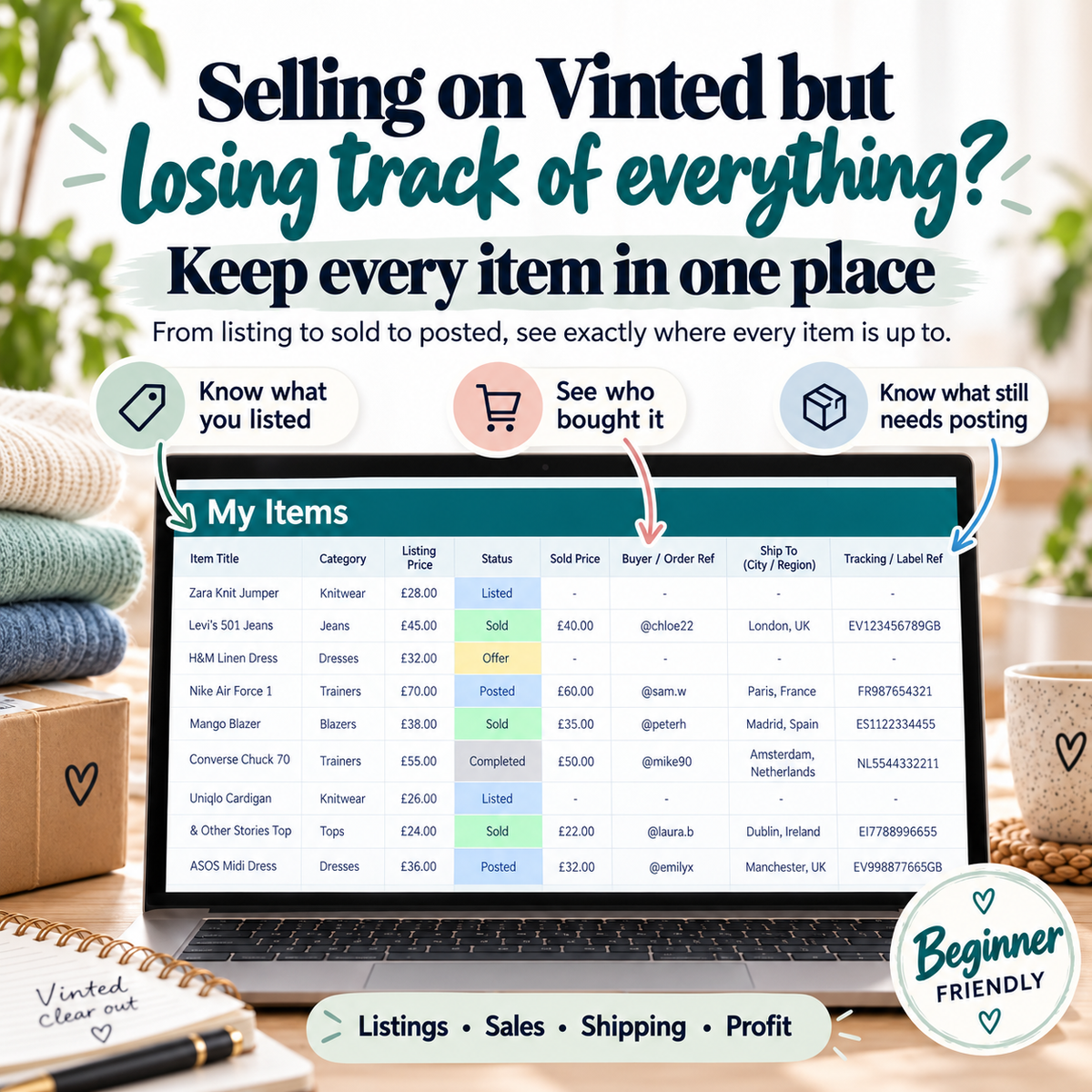Vinted Seller Tracker