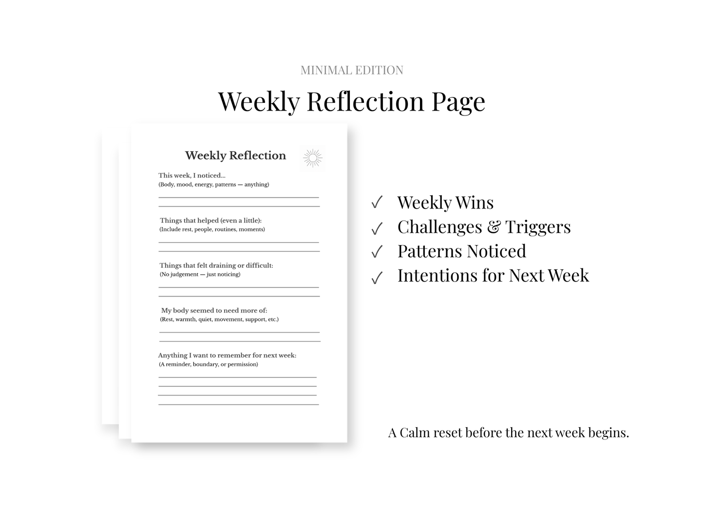 My Health Companion – Minimal Edition (Digital)